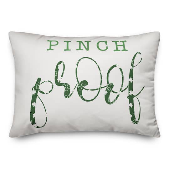 Pinch Proof 20&#x22; x 14&#x22; Throw Pillow